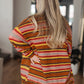 Henny Penny Striped Cardigan