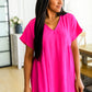 Here for a Moment V-Neck Dress