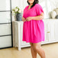 Here for a Moment V-Neck Dress