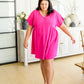 Here for a Moment V-Neck Dress