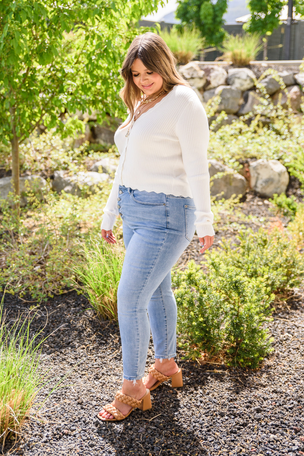 Judy Blue Button Fly Skinny