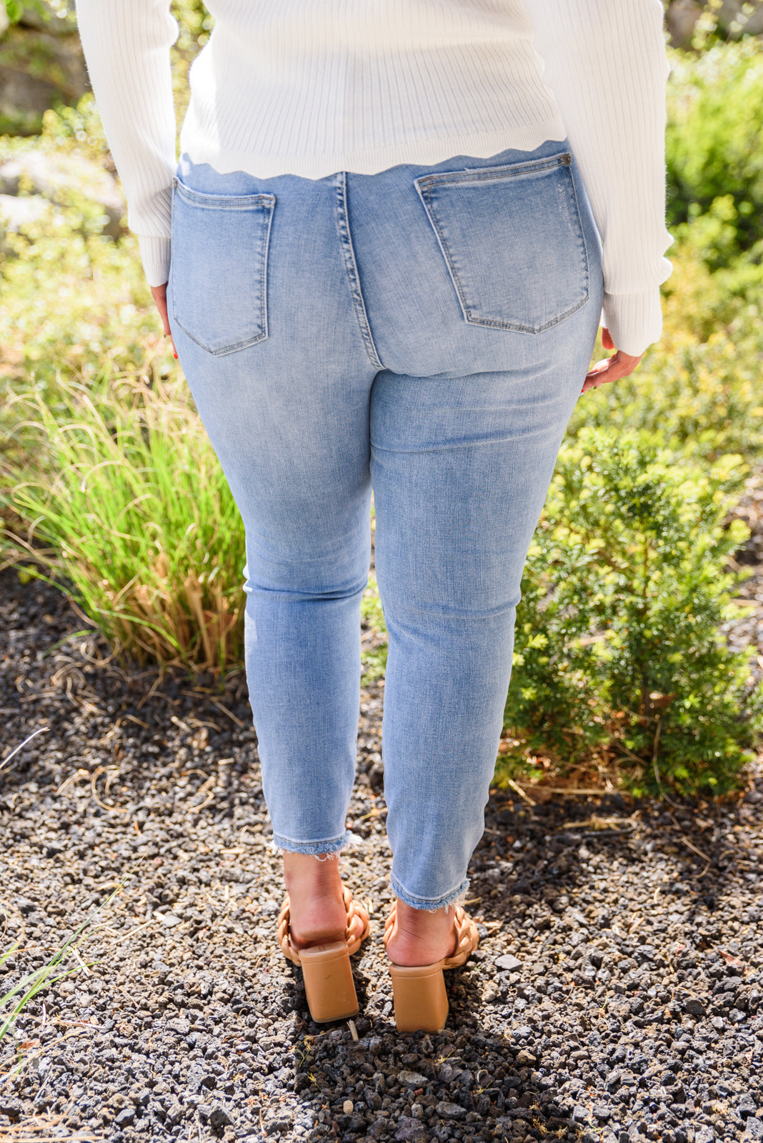 Judy Blue Button Fly Skinny