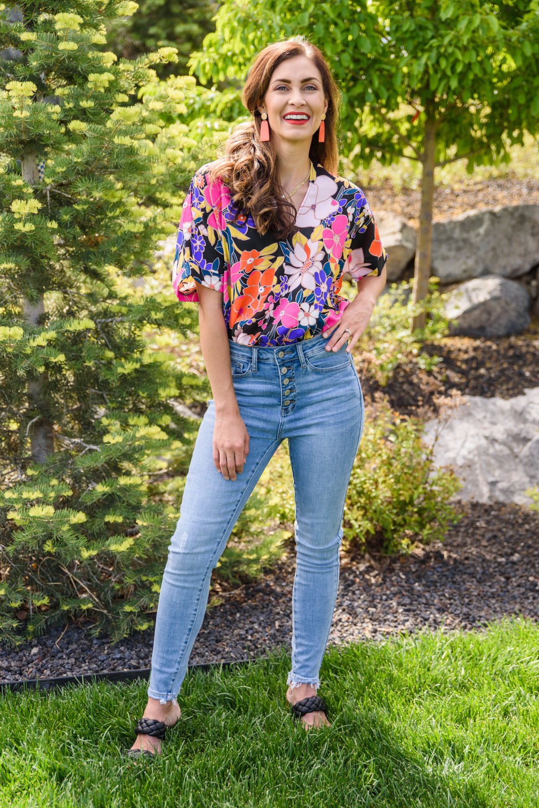 Judy Blue Button Fly Skinny