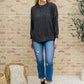 Hi-Rise Rainbow Embroidery Cropped Straight Leg Jeans