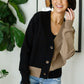 Hidden Bookstore Two Toned Cardigan