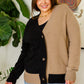 Hidden Bookstore Two Toned Cardigan