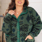 High Perspective Geometric Fleece