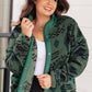 High Perspective Geometric Fleece