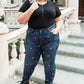 RACK SALE High Rise Starlight Skinnies - SIZE 5