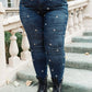 RACK SALE High Rise Starlight Skinnies - SIZE 5
