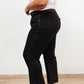 RISEN High Waist Mom Fit Jeans In Black