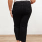 RISEN High Waist Mom Fit Jeans In Black