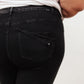 RISEN High Waist Mom Fit Jeans In Black
