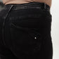 RISEN High Waist Mom Fit Jeans In Black
