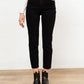 RISEN High Waist Mom Fit Jeans In Black