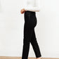 RISEN High Waist Mom Fit Jeans In Black