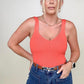 Lovely Ribbed Sweater Tank