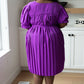 Hold And Squeeze Me Pleated Dress