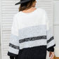 Hold Onto Love Color Block Sweater