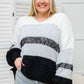 Hold Onto Love Color Block Sweater