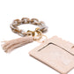 Hold Onto You Wristlet Wallet in Cream