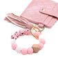 Hold Onto You Wristlet Wallet in Pink