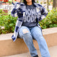 Home Body Sweatshirt In Charcoal