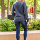 Home Body Sweatshirt In Charcoal