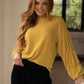 Honey Be Mine Balloon Sleeve Sweater