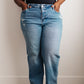Mica Denim High Rise Wide Leg Jeans