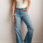 Mica Denim High Rise Wide Leg Jeans