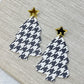 PREORDER: Christmas Tree Dangle Earrings in Three Colors