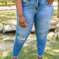 Howdy Embroidery Boyfriend Jeans