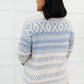 RACK SALE Hugs and Kisses Sweater in Dusty Blue - SMALL