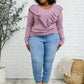 I Choose You Sweater in Purple