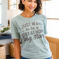 Stay At Home Dog Mom Graphic Tee