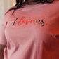 I Love Us Tee in Heather Mauve