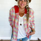 PREORDER: Vivi Plaid Hoodie Top in Six Colors