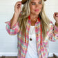 PREORDER: Vivi Plaid Hoodie Top in Six Colors