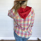 PREORDER: Vivi Plaid Hoodie Top in Six Colors