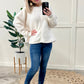 Cozy Soft Teddy Pullover In Ivory