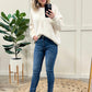 Cozy Soft Teddy Pullover In Ivory