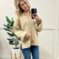 Oversized Cozy Lounge Sweater In Champagne 11.20