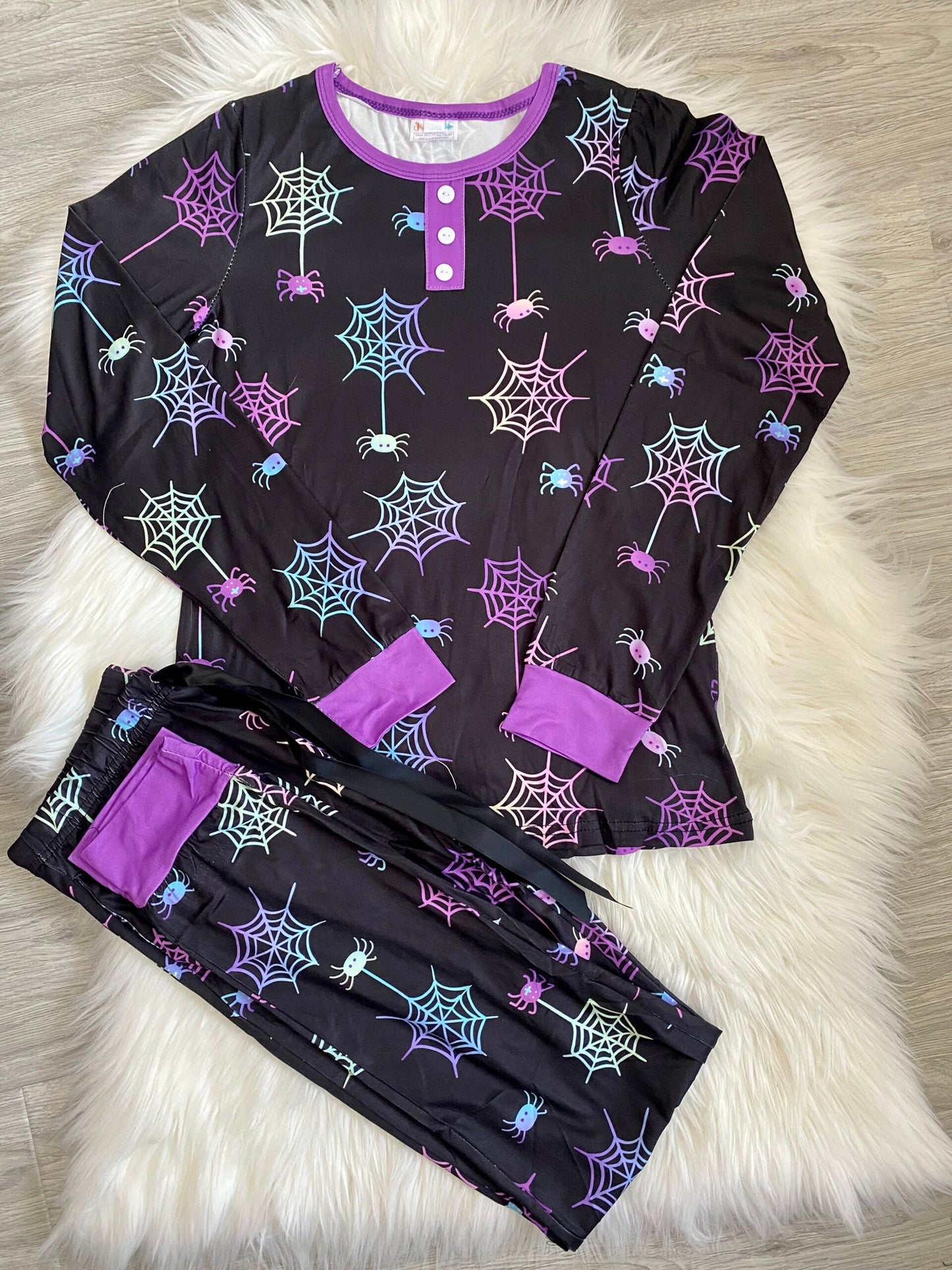 PREORDER: Matching Halloween Pajamas in Assorted Prints