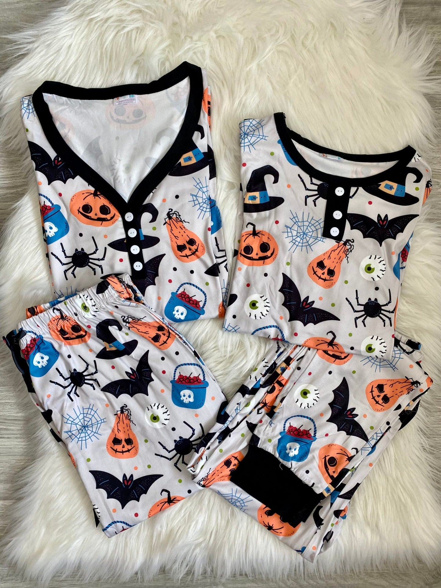 PREORDER: Matching Halloween Pajamas in Assorted Prints