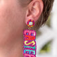 PREORDER: Happy Easter Sequin Dangle Earrings