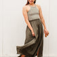 Get Away Maxi Skirt in Olive