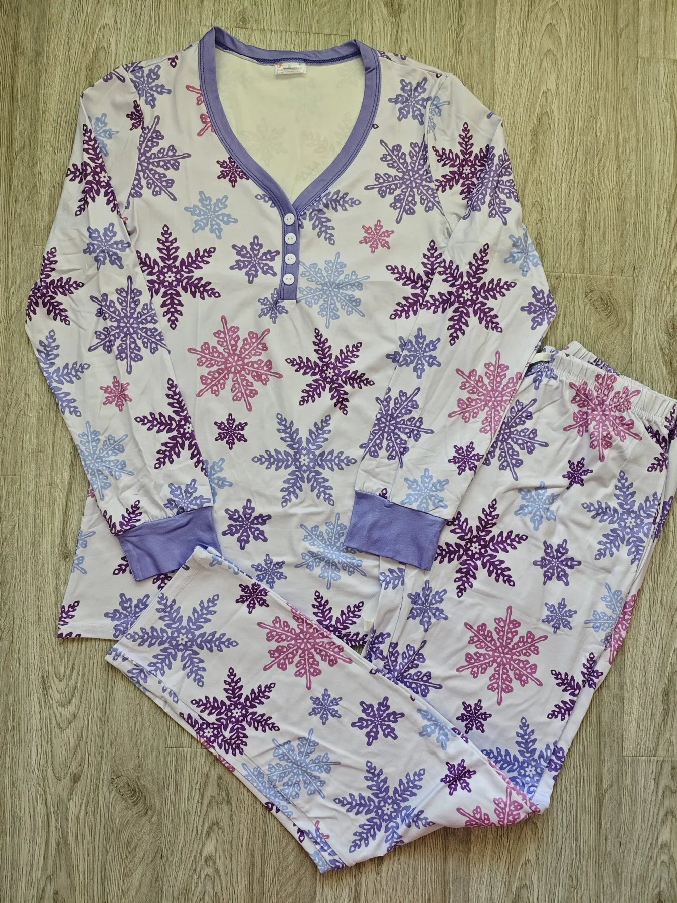 PREORDER: Long Sleeve Holiday Pajamas in Assorted Prints