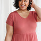 Sun Angel Dress In Rose Pink