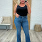 Judy Blue Augusta High Rise Tummy Control Slit Hem Bootcut